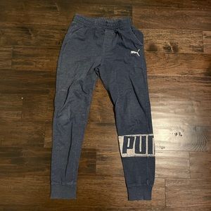 Navy Puma Joggers